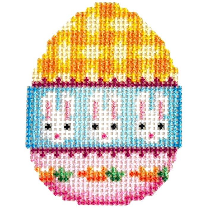 AT EG478 - Gingham Bunnies Mini Egg