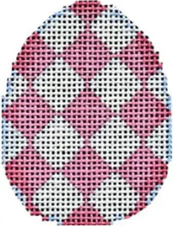 AT EG613P - Pink Harlequin Mini Egg