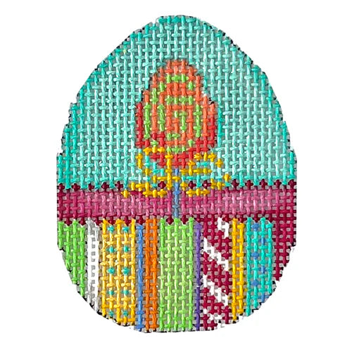AT EG621 - Peach Egg/Stripe Mini Egg