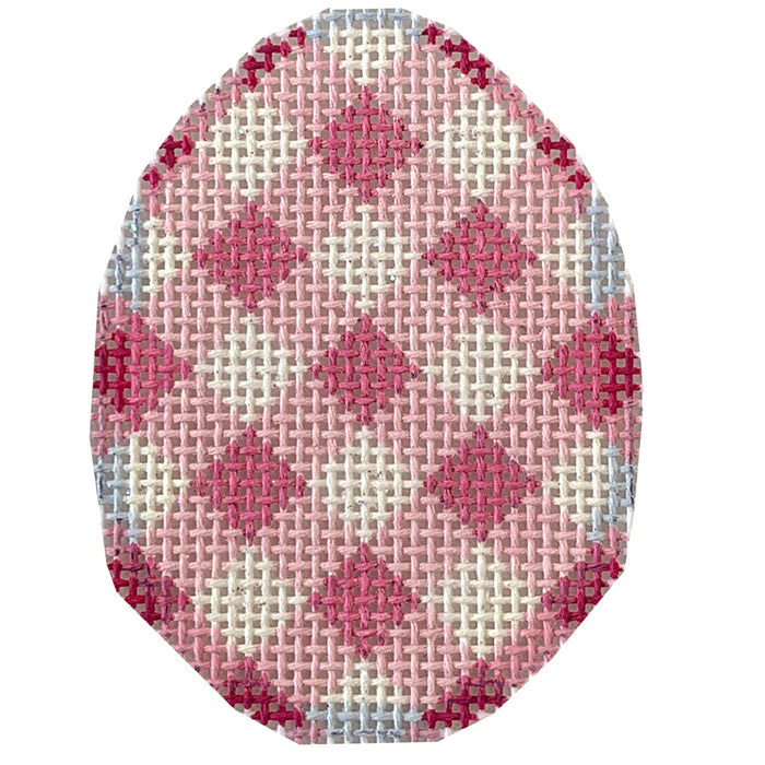 AT EG627P - Light Pink Gingham Mini Egg
