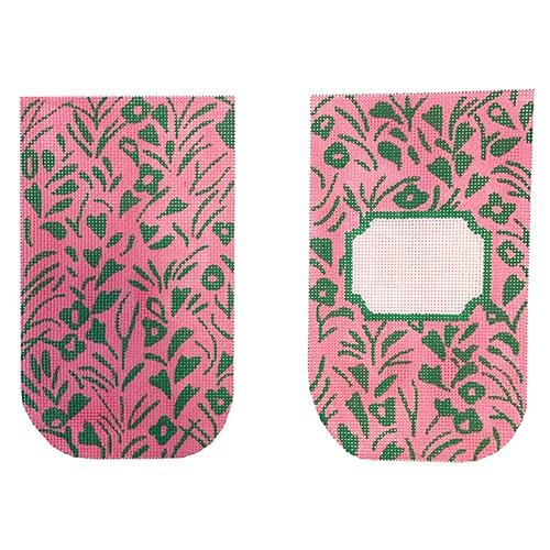 EGC-01F - Hawaiian Floral Greens on Pink (Full Size)