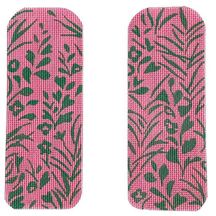 EGC-01H - Hawaiian Floral Greens on Pink (Half Size)