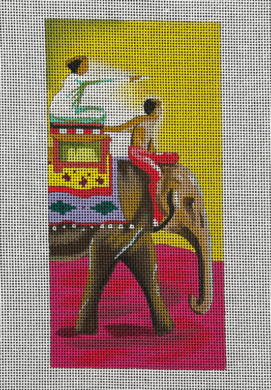 EY213 - Couple on Elephant Eyeglass Case