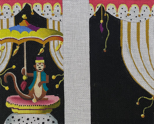 EY237 - Monkey With Umbrella Eyeglass Case