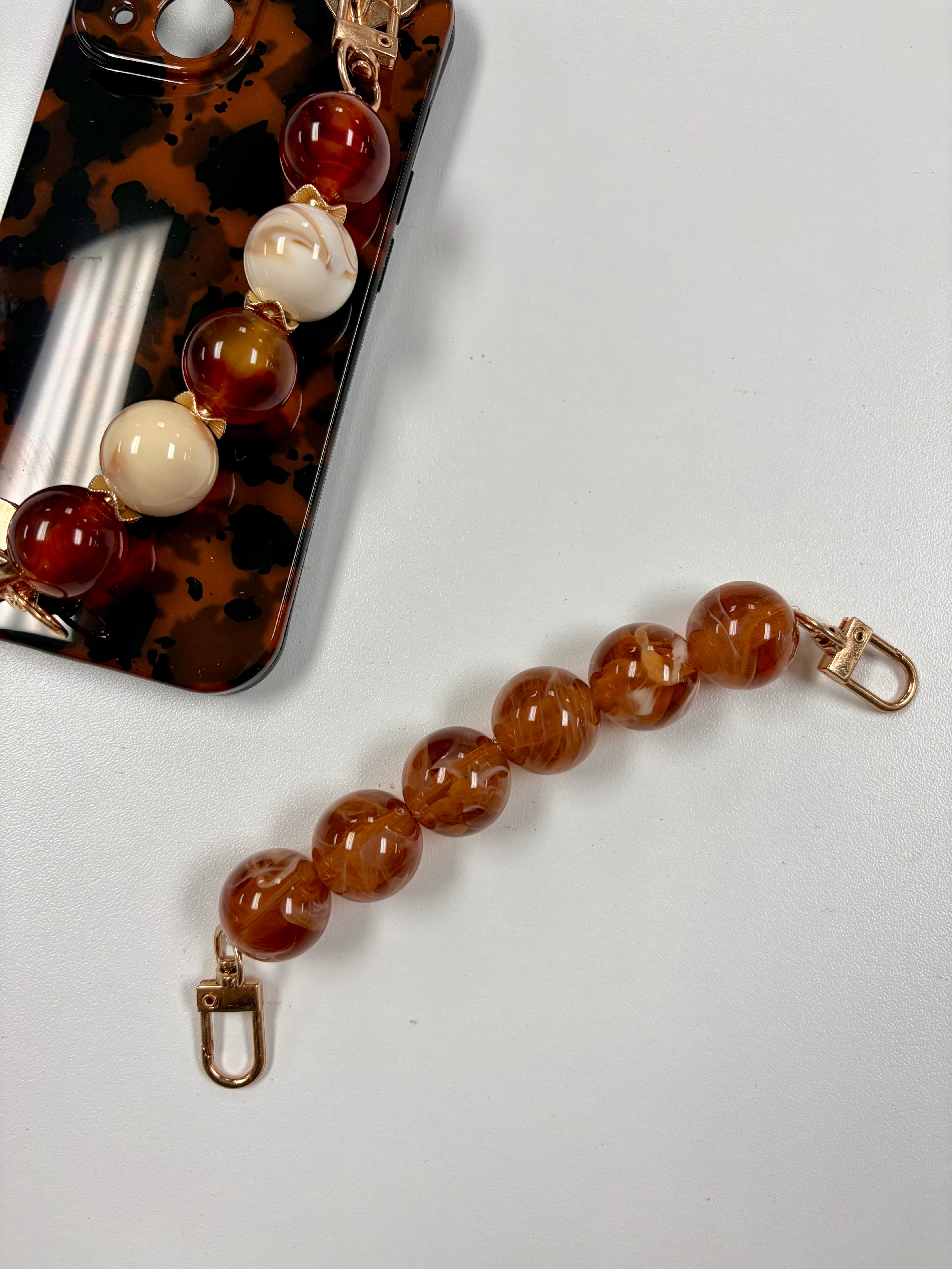 Charming Beads Phone Strap & Attachments (Case not included)