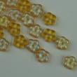 FF-032 - Mini Flower Beads - Amarillo Florecito