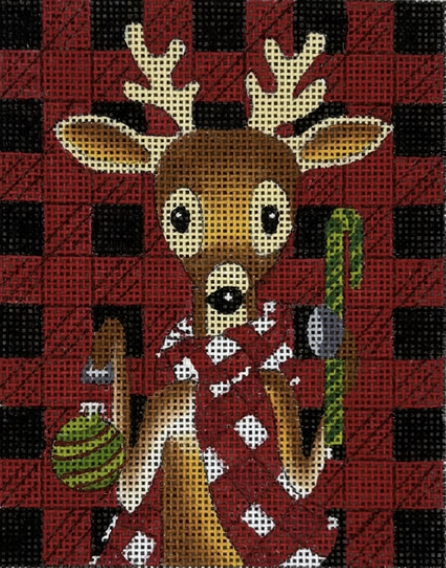 GA-X22 - Plaid Reindeer