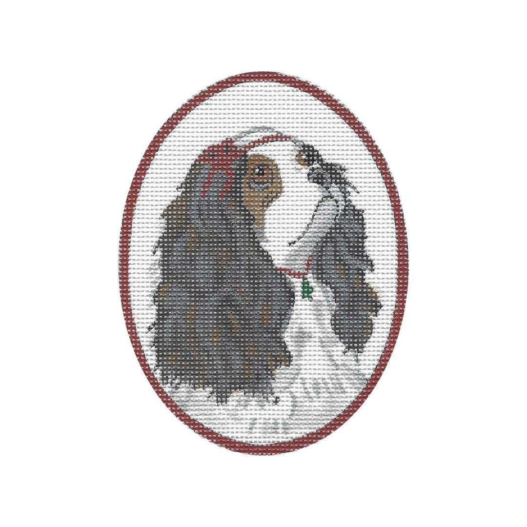 GD-XO14 - Cavalier King Charles with Tree Necklace