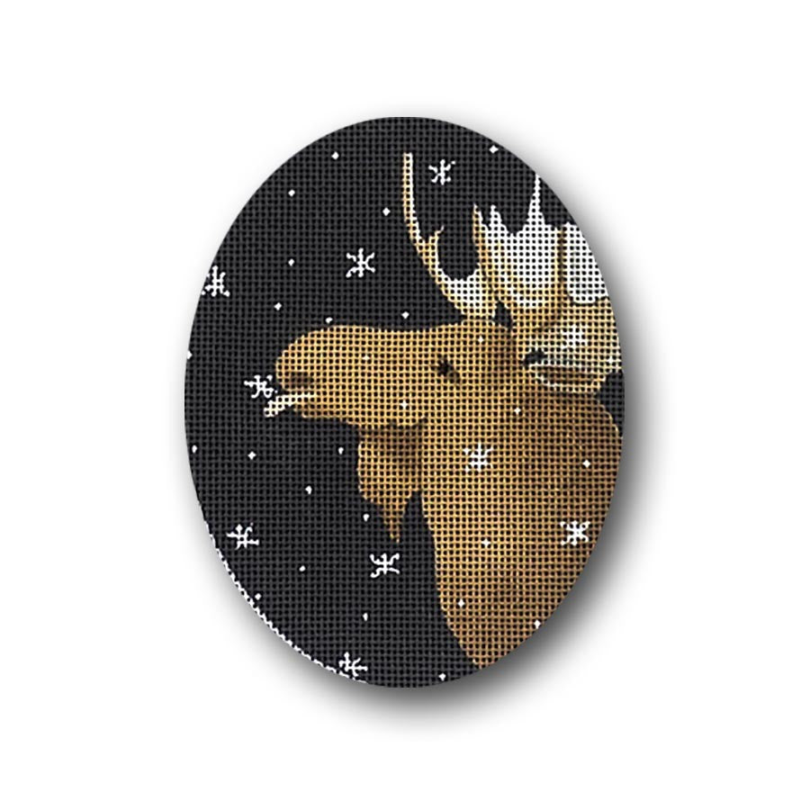 GD-XO29 - Moose Catching Snowflakes