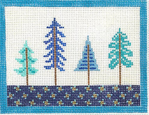 GUB-08 - 4 Blue Trees