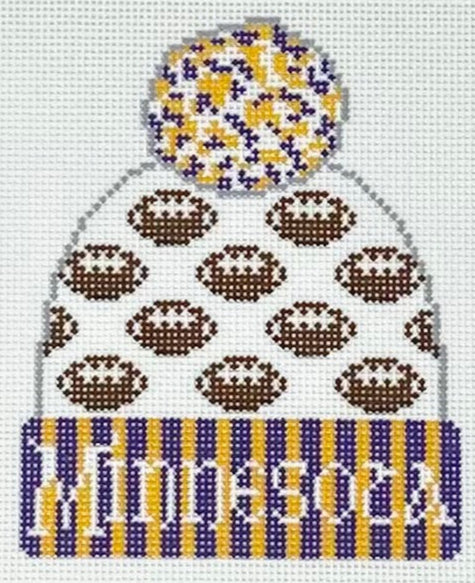 H-22 - Beanie - Minnesota Vikings Football