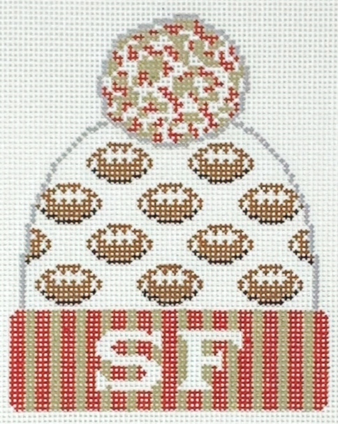 H-55 - Beanie - San Francisco Football