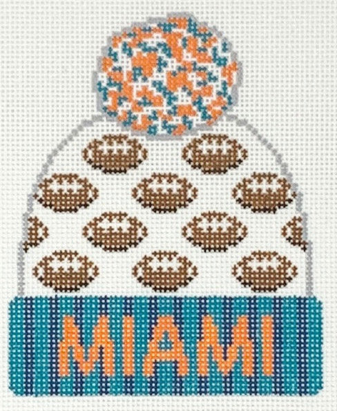 H-99 - Beanie - Miami Dolphins Football