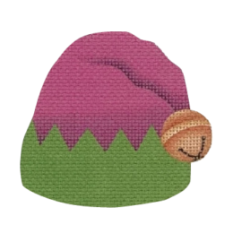HA03 - Elf Hat Pink and Green