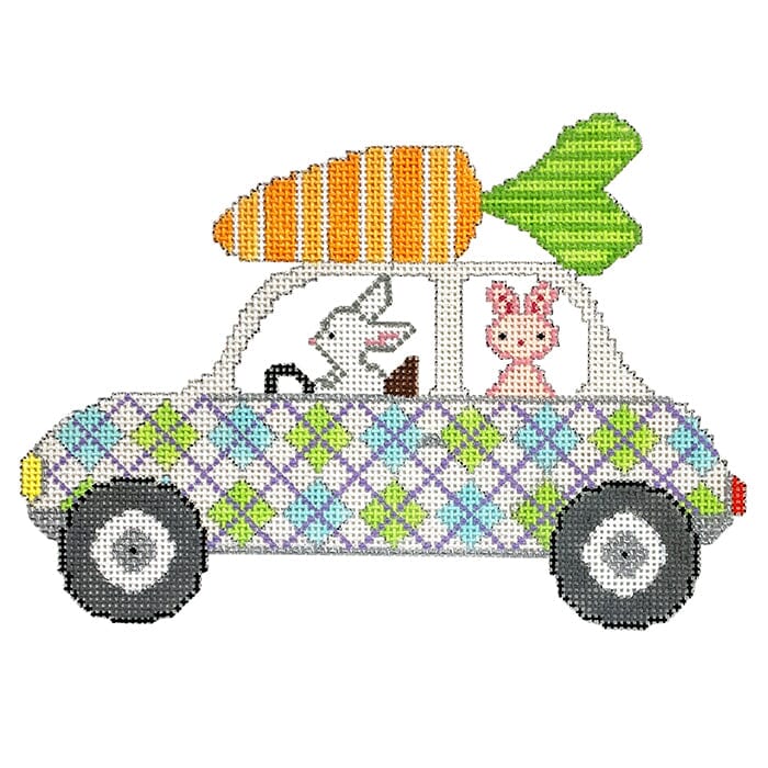 HO105A - Easter Car - Sedan