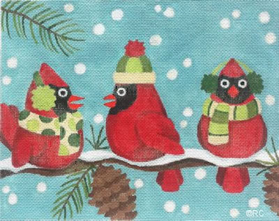 HO1125 - 3 Cardinals