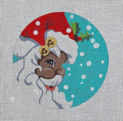 HO1299 - Black Santa Circle