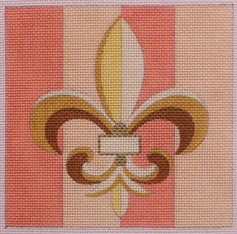 HO133- Pink Fleur de Lis