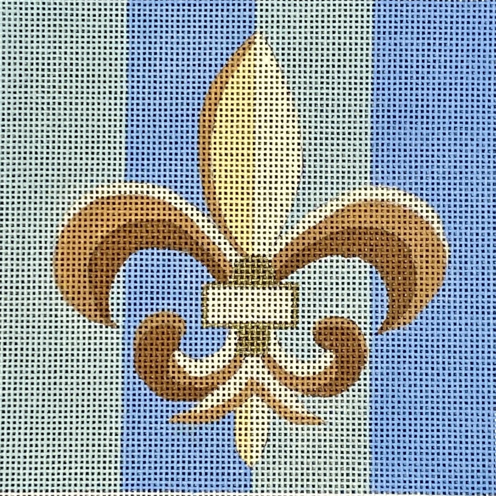 HO134 - Fleur de Lis Blue
