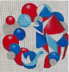 HO1451 - Mini July 4th Wreath