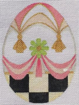 HO1462 - 5" Checkered Egg