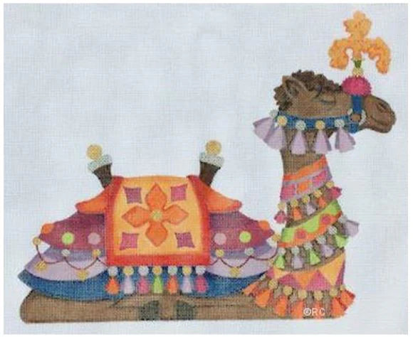 HO1762 - Small Orange/Purple Camel