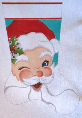 HO2084 - Winking Santa Stocking