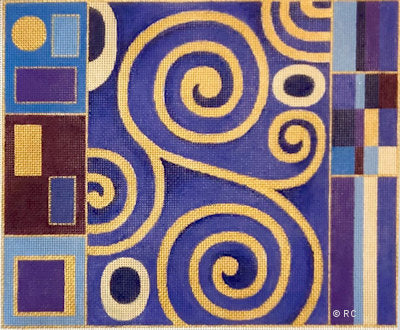 HO2087 - Blue Klimt Tallis