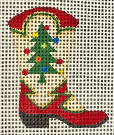 HO2166 - Cowboy Boot Christmas Tree