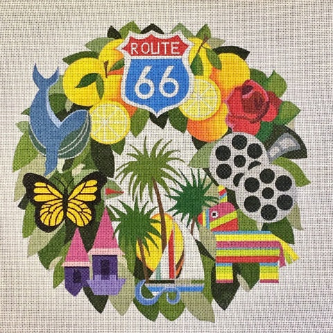 HO2195 - Southern California Wreath