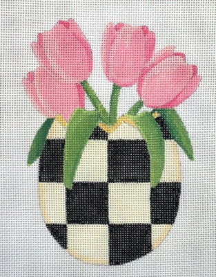 HO2238 - Pink Tulips Egg