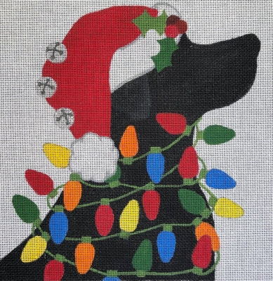 HO2294 - Black Lab Christmas