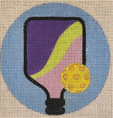 HO2318 - Pickleball Round Ornament
