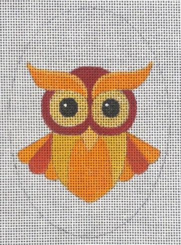 HO2363 - Orange Owl Oval