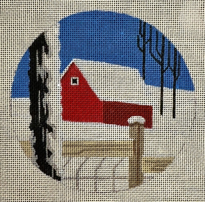 HO2376 - Red Barn Round