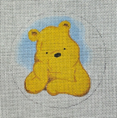 HO2427 - Pooh Ornament 4" Round Ornament