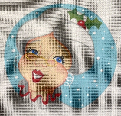 HO2499 - Mrs Santa Large Round