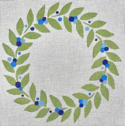 HO2454 - Wreath Blue Berries