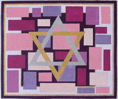 HO515 - Star of David Tallis Bag - Pink