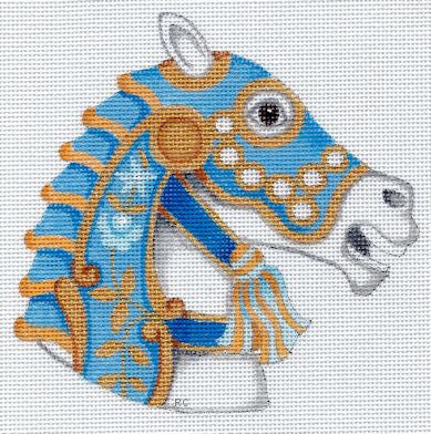 HO911 - Horse Head - Blue