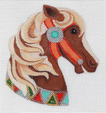 HO915 - Horse Head - Brown