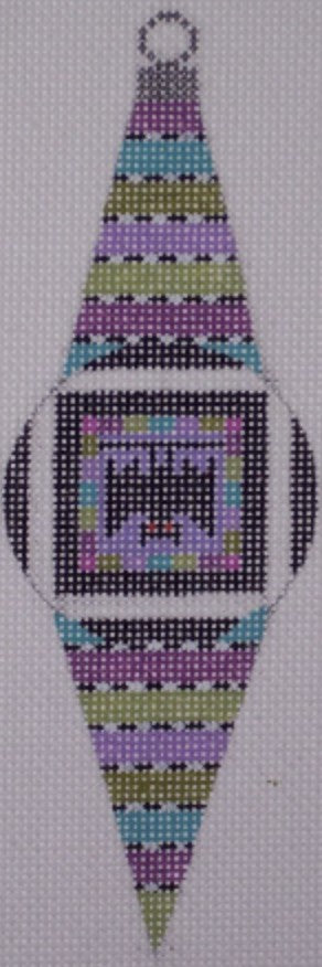 HW107C - Teardrop with Bat