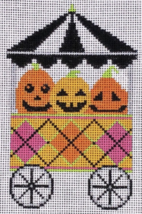 HW148B - Halloween Train - Jack O'Lantern Car