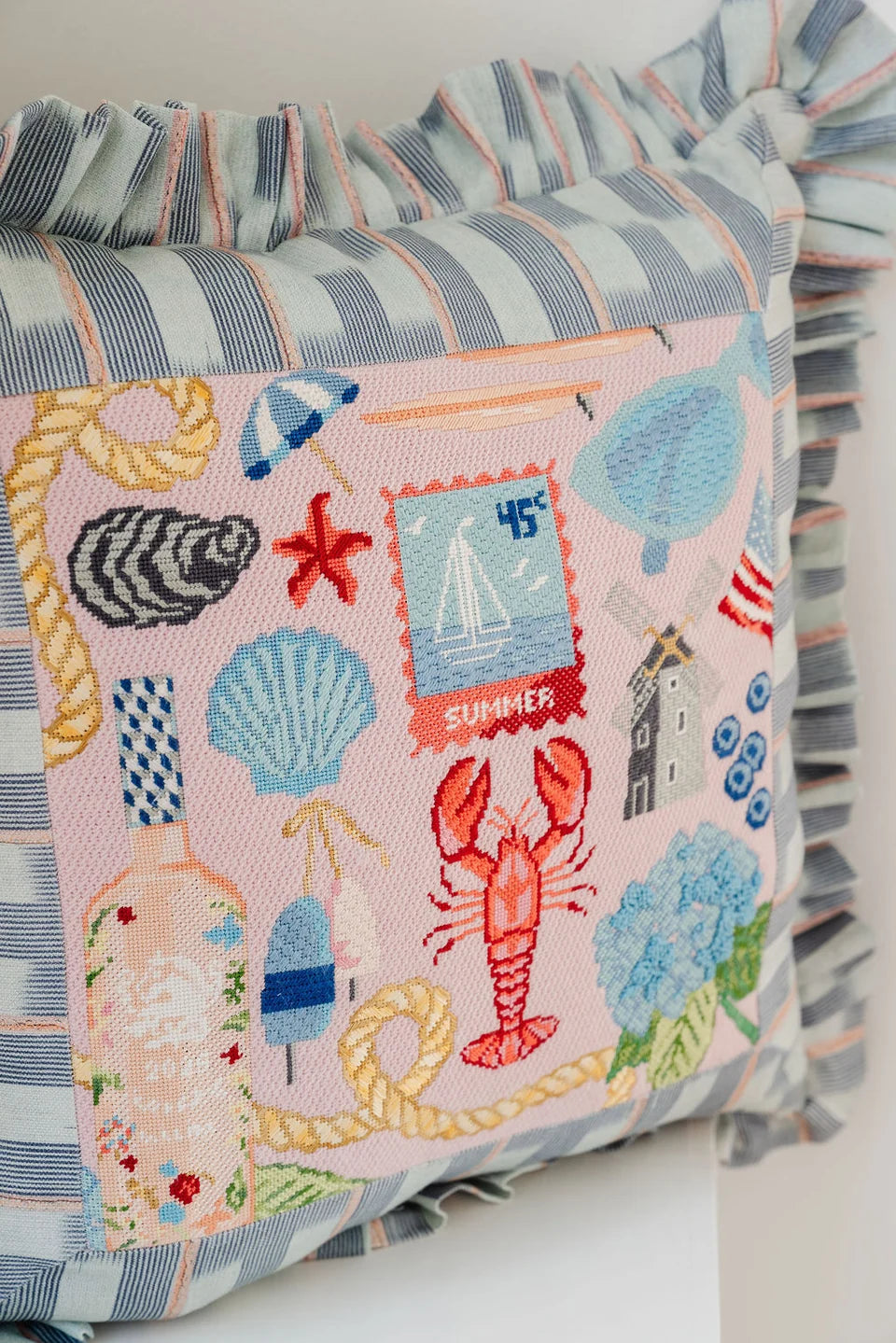 PD- New England Summer Pillow