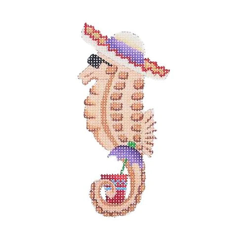 BB 1662 - By the Sea - Seahorse with a Drink