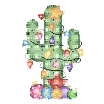 BB 2634 - Cactus Decorated for Christmas