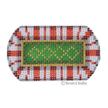 BB 3209 - Santa Set #3 - Sleigh Candy Cane Stripes with Wooden Sleigh