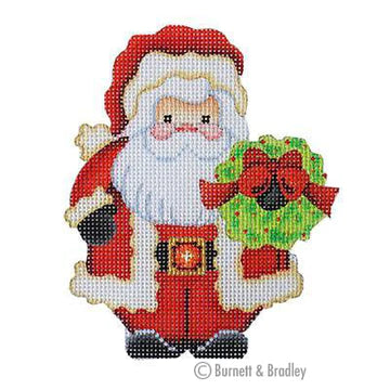 BB 6036 - Mini Santa with Wreath