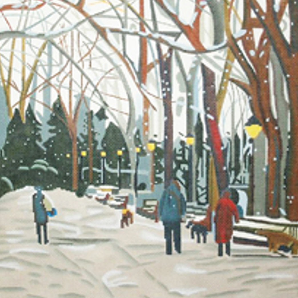 5633 - Winter Park Scene