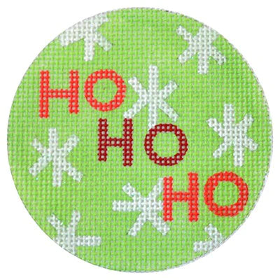 KB 285 - Ho Ho Ho Christmas Circle Green